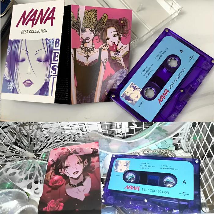 Nana Best Collection Music Tapes Anime Japan Anime Music Magnetic Walkman Cassettes Collection Comme