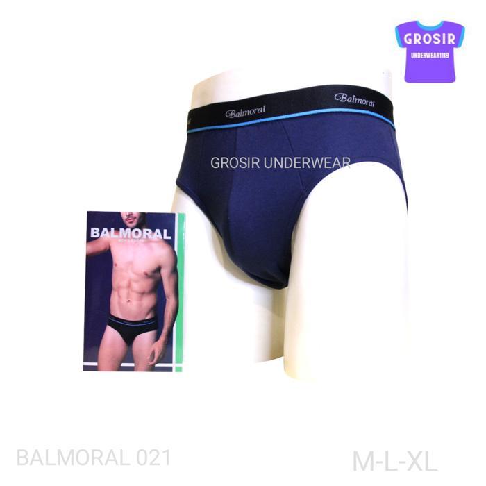 Balmoral Celana Dalam Pria Dewasa BAL A021 Isi 3 Pcs Bahan Katun