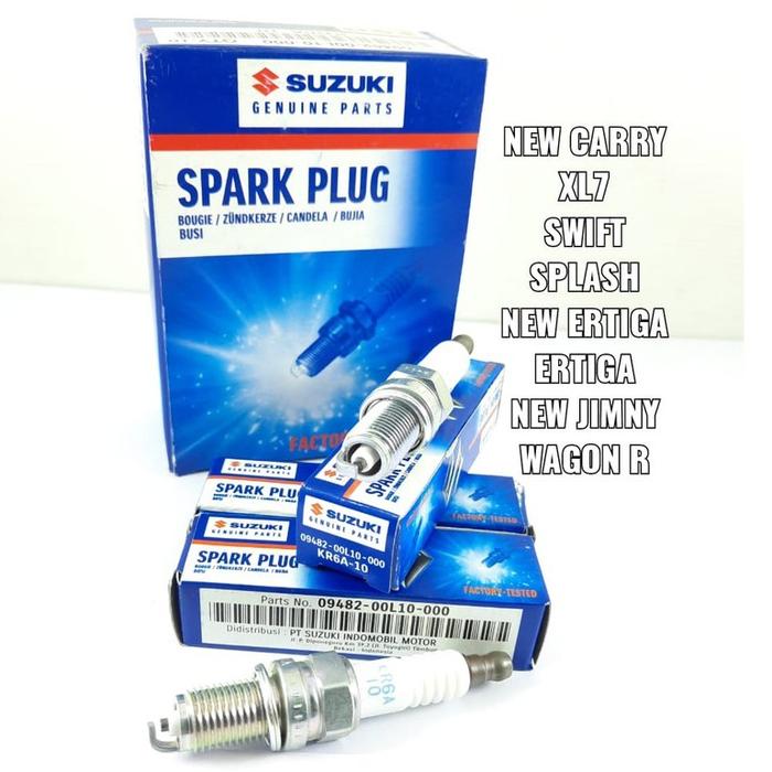 SGP KR6A-10 Busi Suzuki New Ertiga Splash Karimun Wagon R All New Swift XL7 Jimny Carry Spark Plug