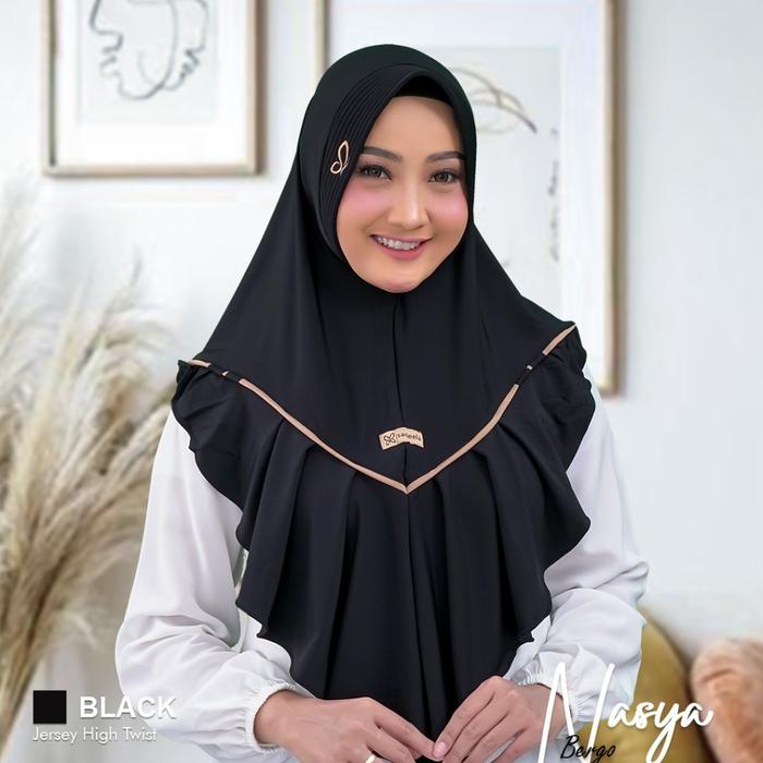 SAQEELA HIJAB BERGO NASYA