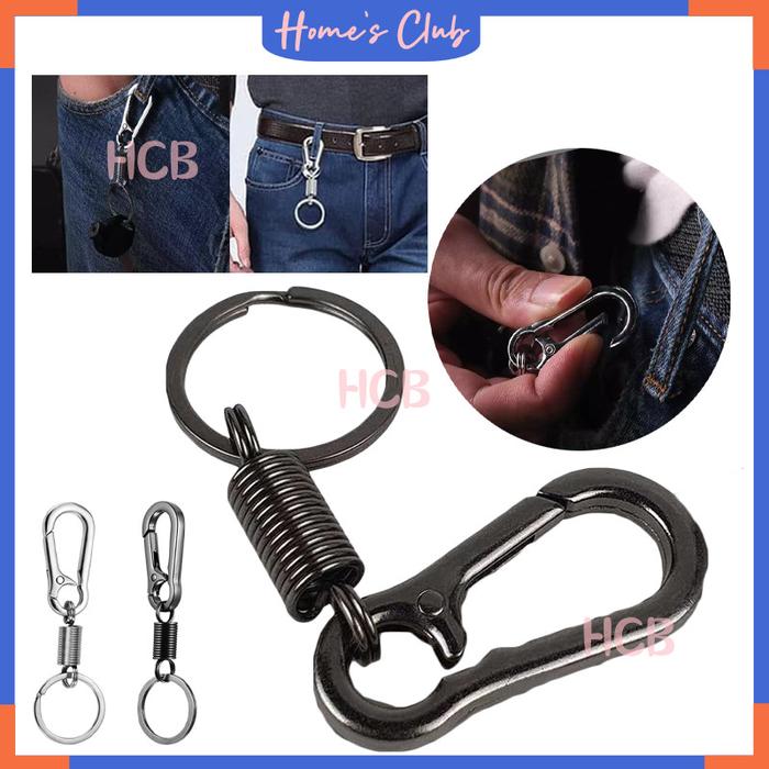 Per Stainless Steel carabiner gantungan kunci  Carabiner Per