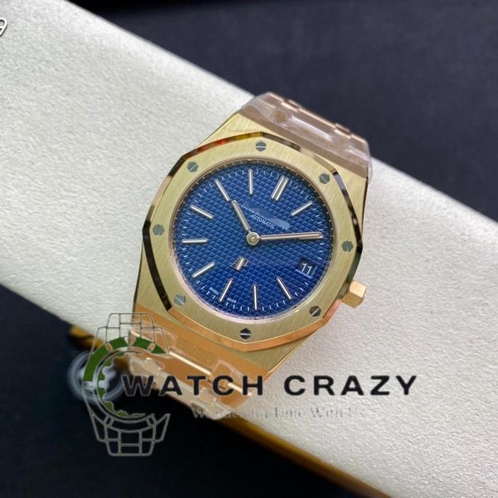 WCAUDEM4RSPIGUET ROYAL OAK GOLD EXTRA THIN 152020OR BLUE DIAL 39mm ZF FACTORY TIER 5