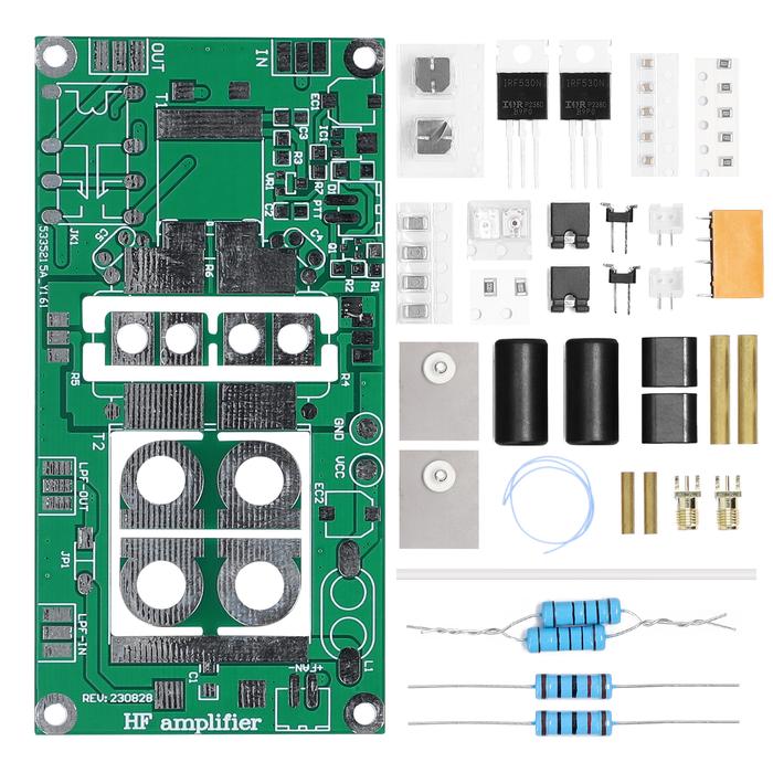DIY Kit 70W SSB Linear HF Power Amplifier 3.5-30Mhz for FT-817 KX3