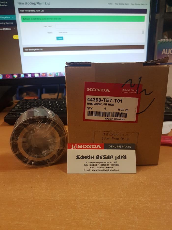 Bearing / Laher Roda Depan Honda Mobilio Brio Non ABS Original