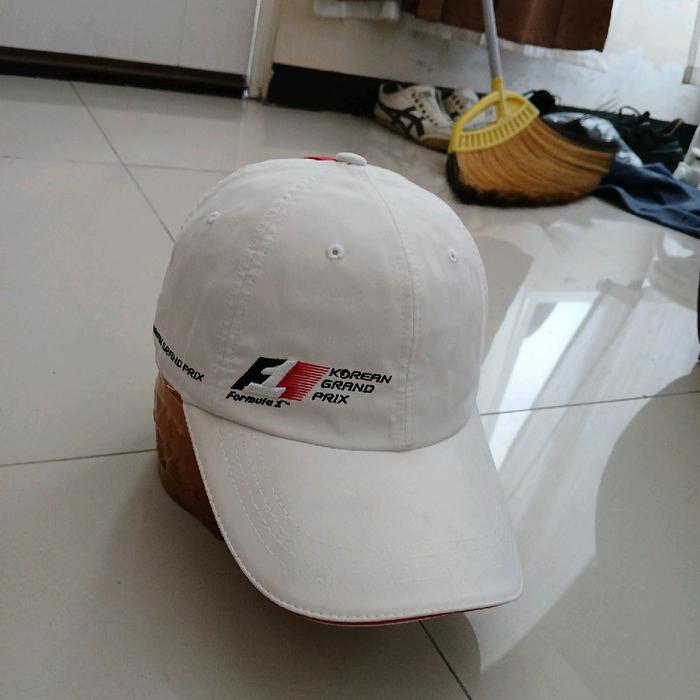 topi F1 bordir bukan sablon original