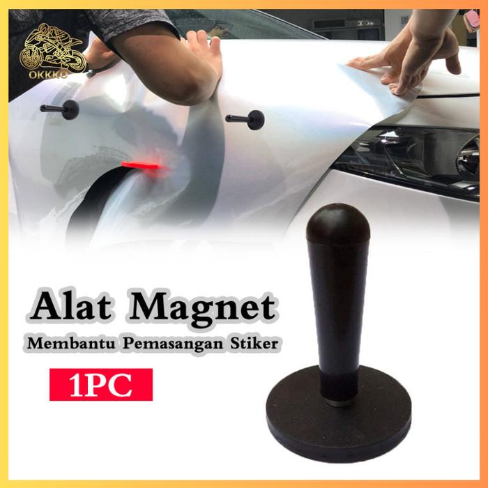 Alat Magnet kuat Pemasangan Stiker mobil Alat bantu pemasangan stiker Alat pemasang stiker yang muda