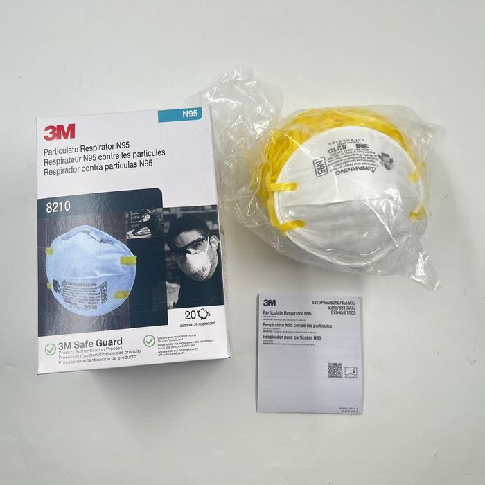 Flash Sale / Masker 3M 8210 N95 Isi 20