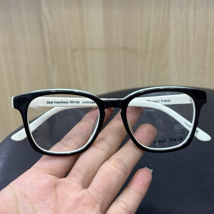 Paul Frank Kacamata Frame Dear Heartbeat RX105 hitam putih Original Stok Lama Kualitas Terbaik