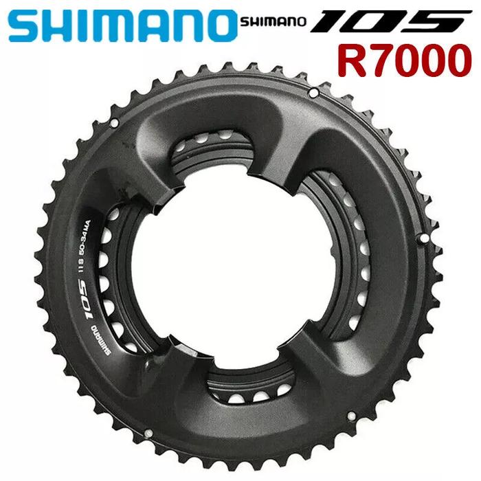 Shimano 105 R7000 Crankset Sepeda Jalan Gigi, Cincin Rantai Sepeda 11