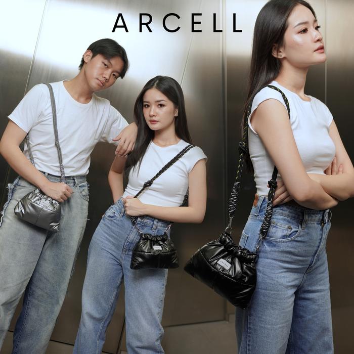 PUFFY WONTON + PRUSIK STRAP - ARCELL l Slingbag Mini Puffy
