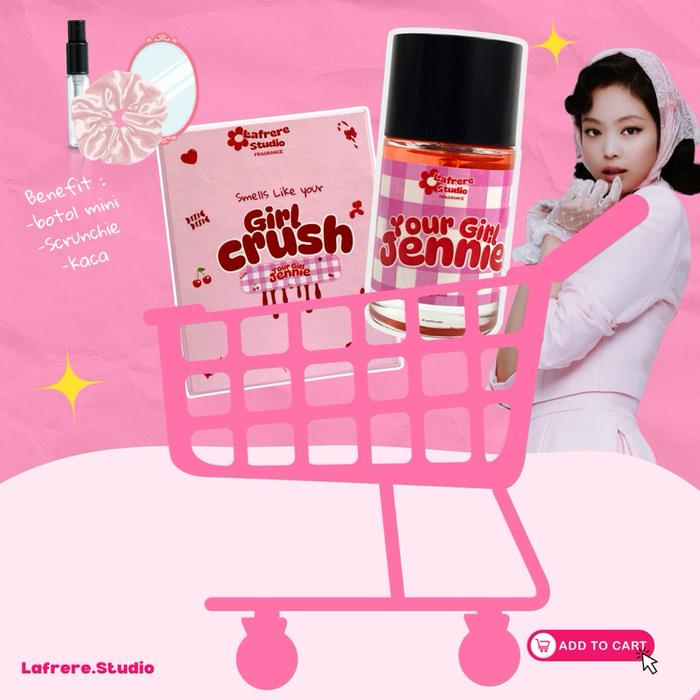 Jennie is your girl crush parfum by lafrere studio