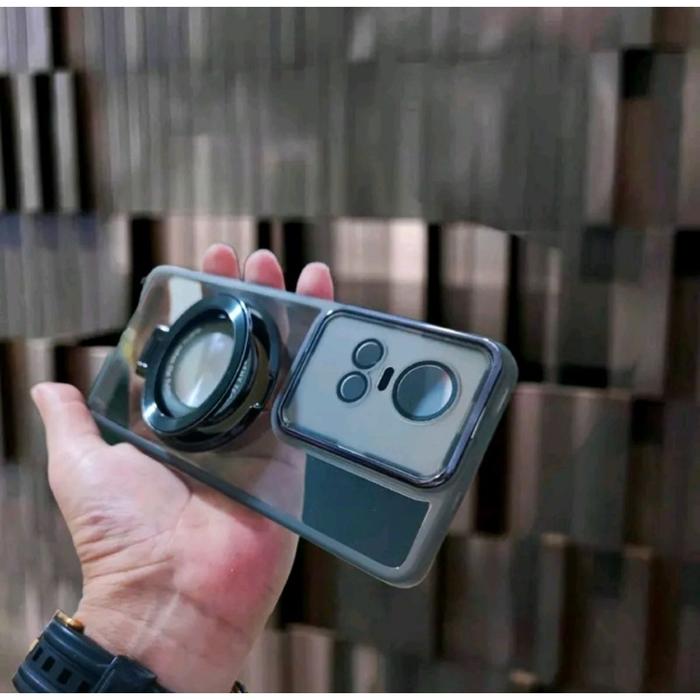 Case OPPO RENO 10 5G / RENO 10 PRO 5G Silicon Magsafe Kombinasi Stand Holder Design Magsafe