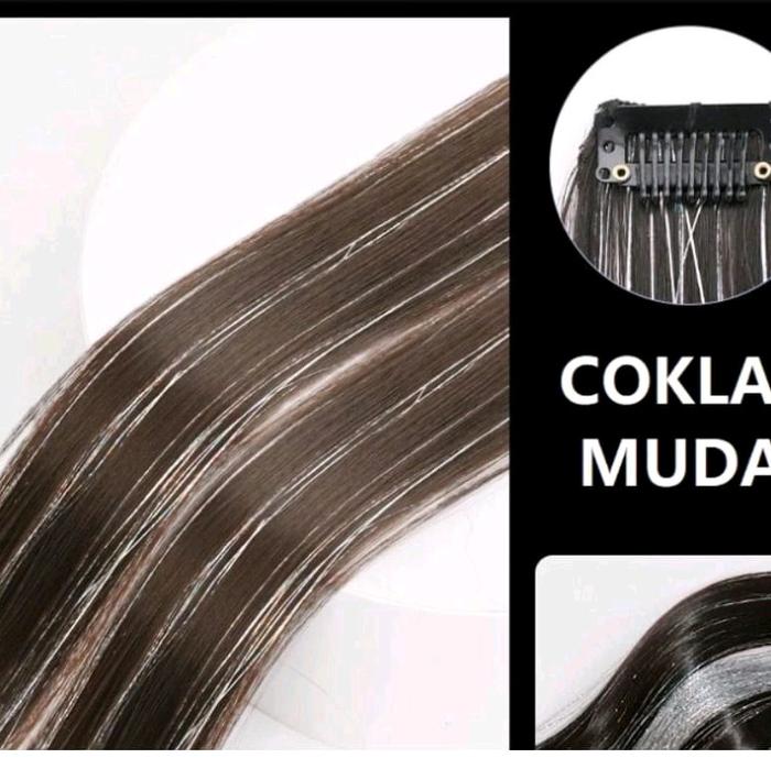 hairclip highlight hairclip rambut highlight
