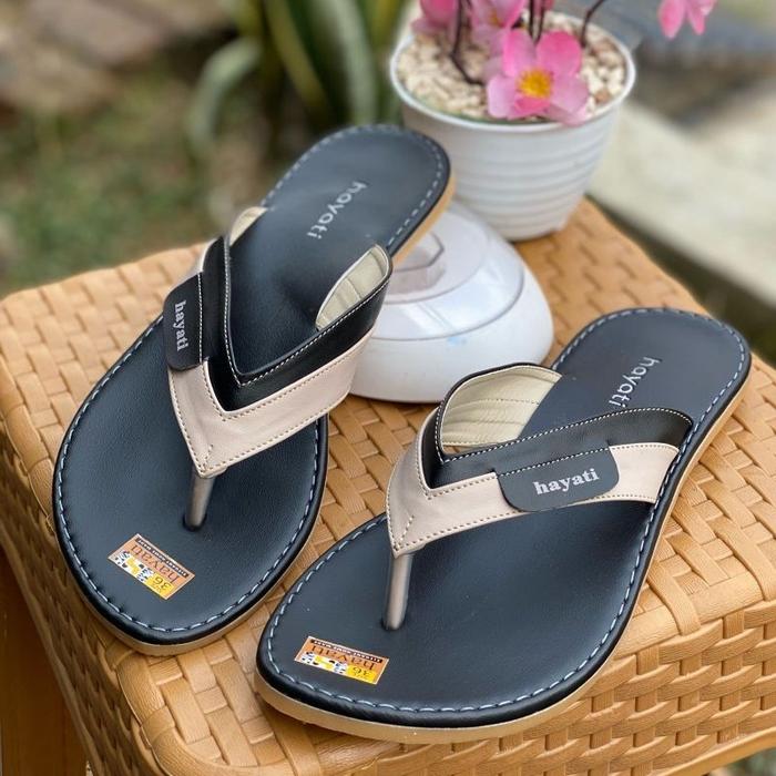 SANDAL HAYATI SUKABUMI SANDAL KULIT KARET MENTAH