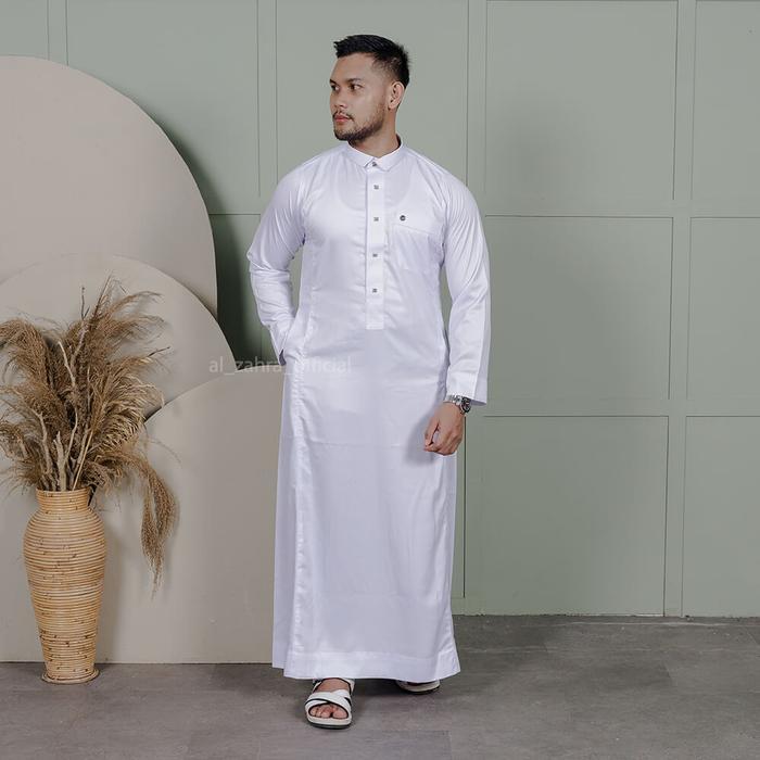 AL ZAHRA Gamis Pria AZ-2054 A Lengan Panjang