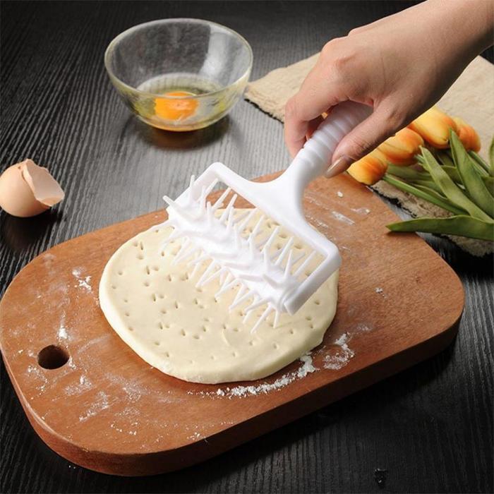 Alat Pemotong Adonan Roti Alat Pemotong Adonan Kue Roller Pelubang Adonan Pizza Pembolong Adonan Piz