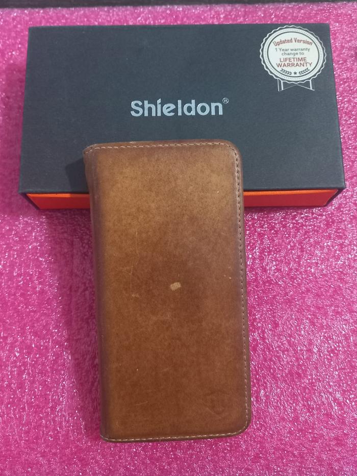 Shieldon casing hp kulit sesuai foto