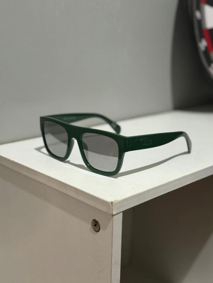 VANS SUNGLASSES SQUARED GLOSSY GREEN ORIGINAL