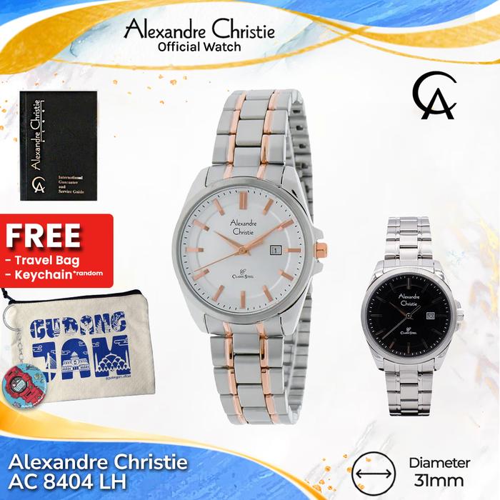 Alexandre Christie Wanita AC 8404 LD AC 8404 AC8404LD Stainless Steel
