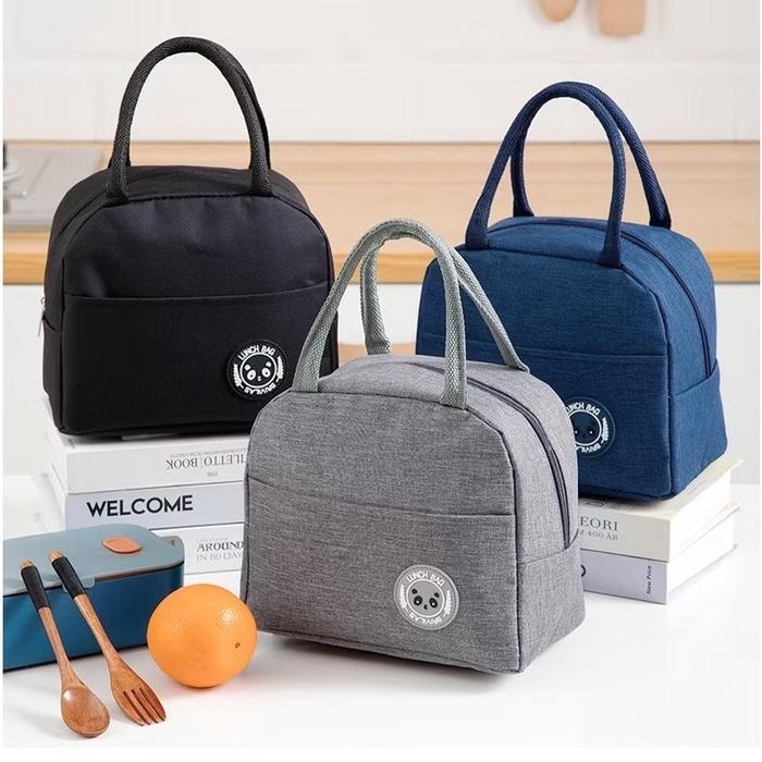 ￼Tas Bekal Lunch Bag Cooler Makanan Tas Lunch Box Tenteng Lunch Box Cooler