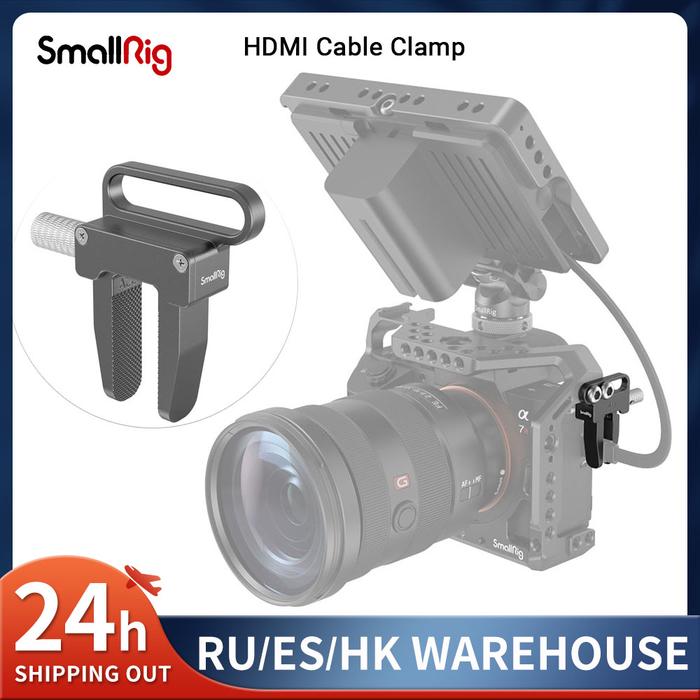 SmallRig HDMI-compatible Cable Clamp For Sony A7 Series For Nikon