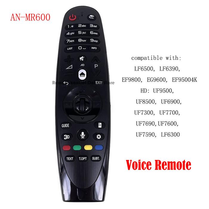 Pengganti Baru AN-MR600 untuk 2015 LG Suara Ajaib TV Remote Control