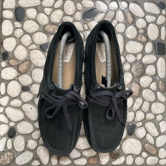clarks wallabee black second original /engga bisa bales pesan chat disini mampir ige follow namanya 