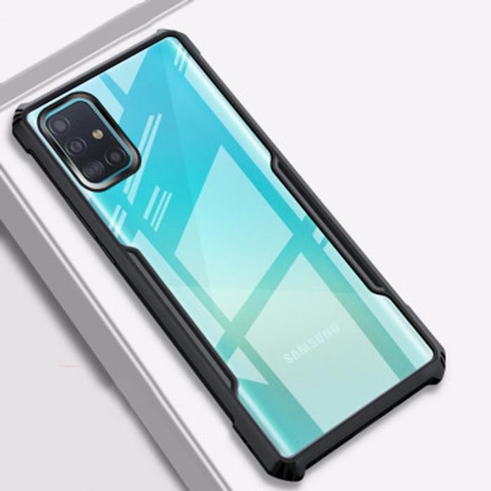ORI PROMO Case SAMSUNG M31 / A31 / M21 2020 SHOCKPROOF sOFT CASE ARMOR TRANSPARAN Fuze Shield Premiu