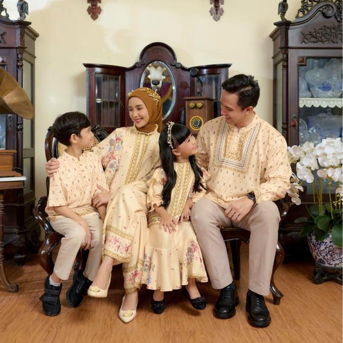Family Set Kamima Orient Series in Cream - Kamima Padang