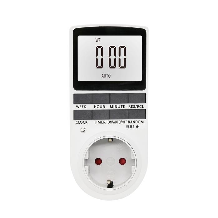 Digital Timer Switch Socket Digital Electronic Timer Switch LCD