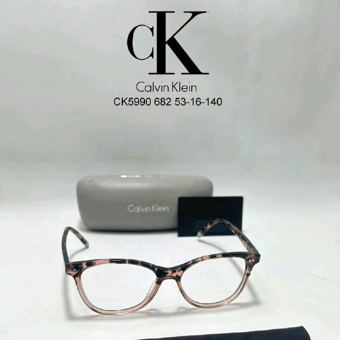 Calvin Klein Kacamata Wanita CK5990 682 53-16-140 Desain Elegan Kualitas Terbaik EX DISPLAY OPTIK SE