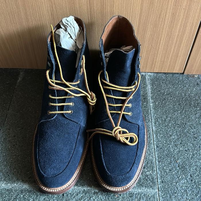 Sepatu Boots Navy Pria Cowok Ftale