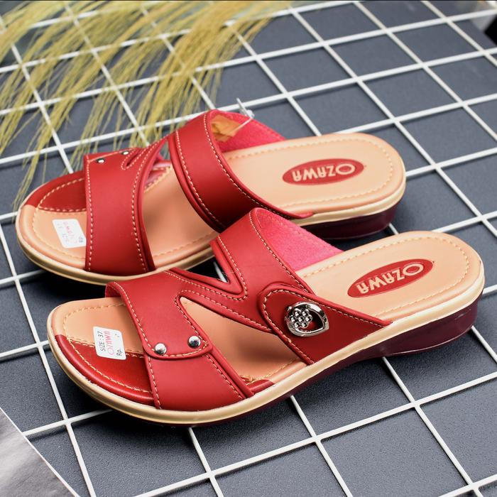 Ozawa sandal wedges wanita / sandal wedges model terbaru / sandal wedges ozawa 03 soffi