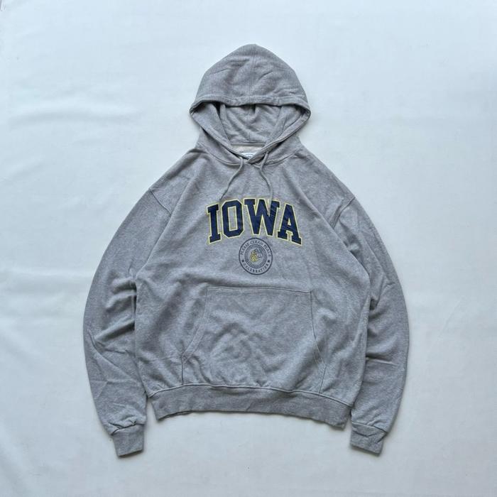 Hoodie Acover IOWA Logo Grey