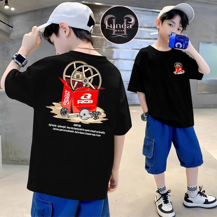 Kaos Anak / Baju / Tshirt RCB RACING VELG RCB ORIGINAL OTOMOTIF Distro Terlaris