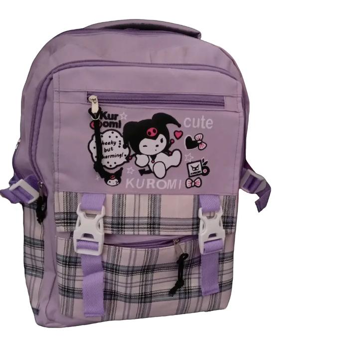 Tas Ransel Kuromi Anak SD - Model Selempang Wanita Backpack