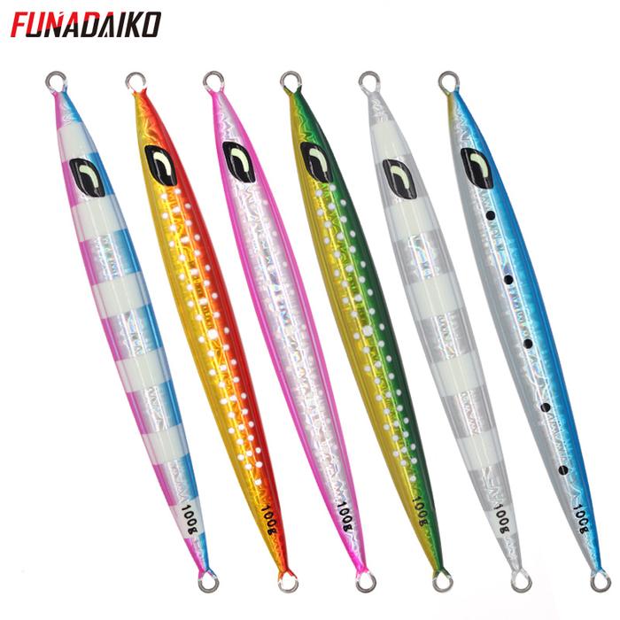 FUNADAIKO Metal jig jigging lure fishing lure slow jig lure speed