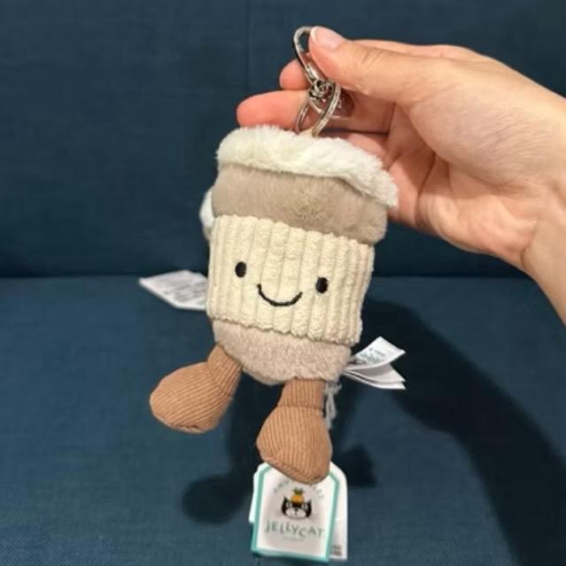 Coffee Bag Keychain Jellycat - Gantungan Kunci Tas Jelly Cat Bagcharm