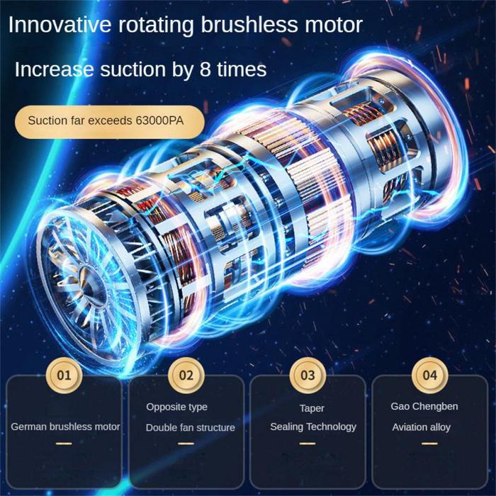 Auto Robot Wireless Cleaner 95000pa Multifunctional Durable Portable