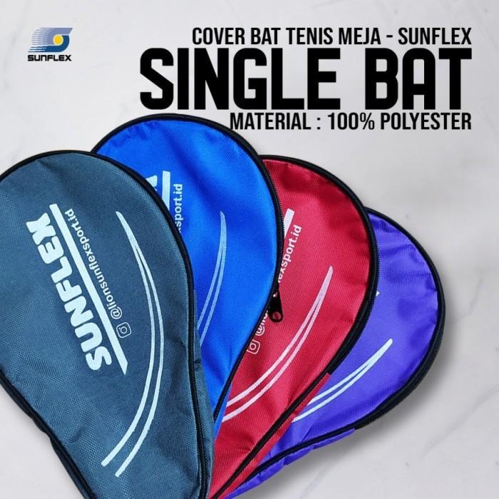 Cover Bet Lion SUNFLEX Tas Bat Tenis Meja Pingpong - Merah