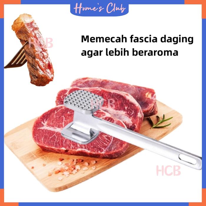 HCB Palu Daging / Alat Gepukan Pelunak Daging / Alat Perlengkapan Masak Steak Sapi / Kitchen Tools B
