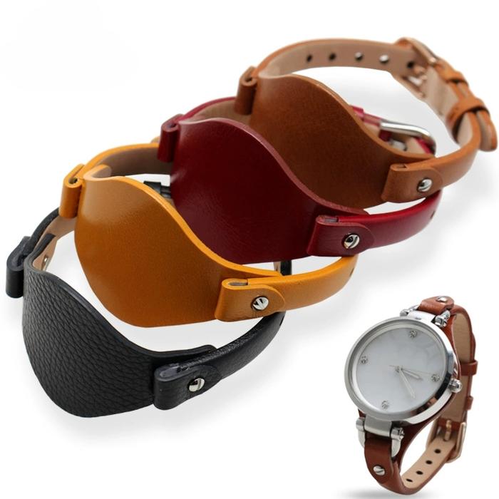 For Fossil ES3060 ES3565 ES2830 3077 3262 3060 4176 4119 8mm Genuine Leather Watch Strap Soft Cowhid