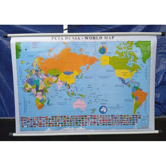 Peta Dunia world map peta dinding