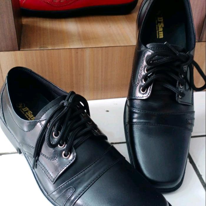 D'sam leather sepatu kulit asli garut sukaregang Pria Hitam
