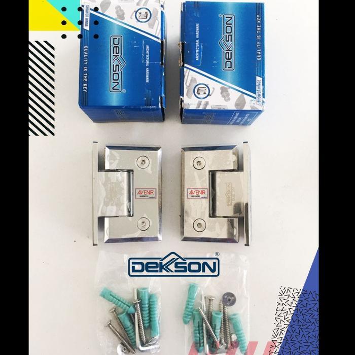 Shower Hinge Dekson Engsel Shower Kaca Tembok SH 5301 Dekkson