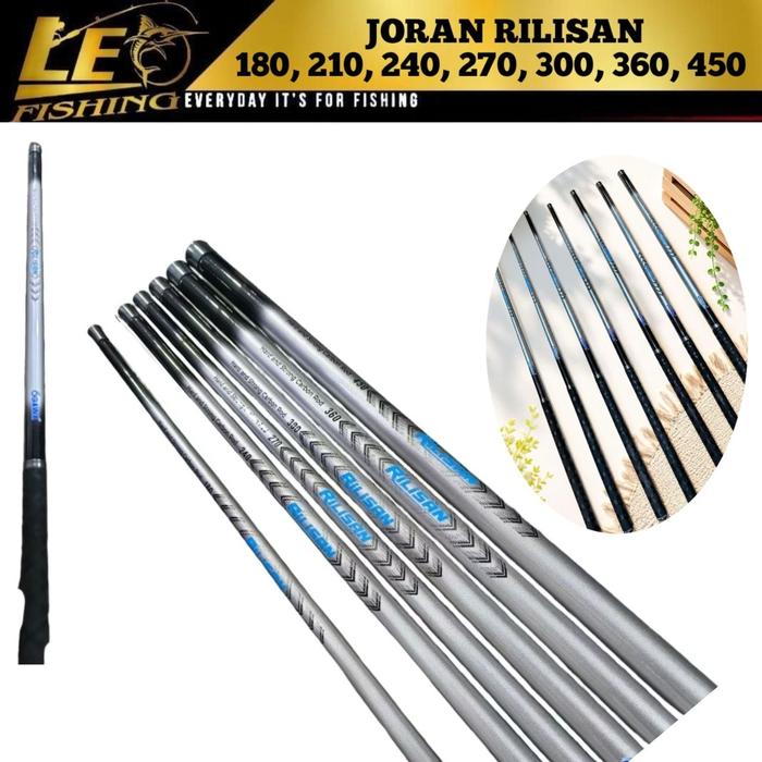 JORAN PANCING TEGEK OGAWA RILISAN CARBON KAKU 72CM MANCING LELE PANJANG 180 210 240 270 300 360 450