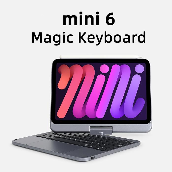 Magic Keyboard Case For iPad Mini 6 Magnetic Cover Funda Backlight