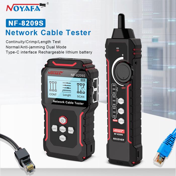 NOYAFA NF-8209S Network Cable Tracker Lan Measure Tester Network