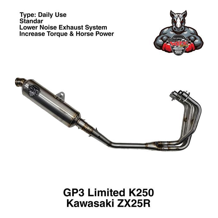 Knalpot Wrx Gp3 Limited K250 Zx25R