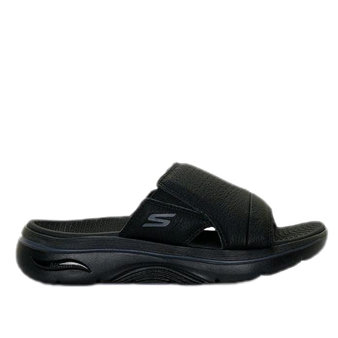 Sendal Pria Skechers Go Walk Arch Fit 2.0 - Hitam SKE229308BBK